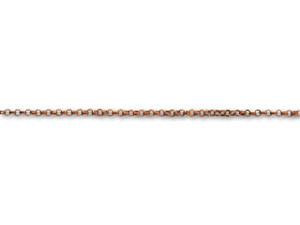 Antique Copper-Plated Double Rollo Chain by the Foot Antique Copper-Plated Double Rollo Chain by the Foot