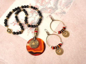 Eastern Sunset Necklace Tutorial Eastern Sunset Necklace Tutorial