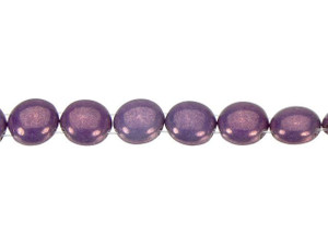 Purple Glass Round Beads by Bead Landing, Size: 6