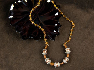 Golden Harvest Necklace Tutorial Golden Harvest Necklace Tutorial