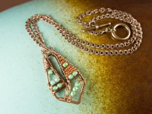 Greenberry Necklace Tutorial Greenberry Necklace Tutorial