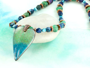 Heart of the Lagoon Necklace Tutorial Heart of the Lagoon Necklace Tutorial