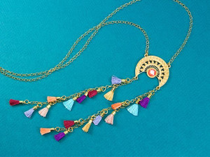 Marvel of Peru Necklace Tutorial Marvel of Peru Necklace Tutorial