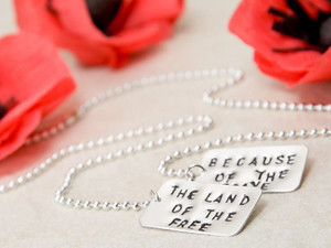 National Pride Necklace Tutorial National Pride Necklace Tutorial