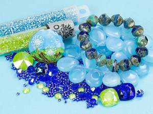 Crystal Lime and Majestic Blue Color Party Crystal Lime and Majestic Blue Color Party