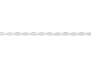 Vintaj 2.2 x 3.8mm Silver-Plated Fine Ornate Chain by the Foot Vintaj 2.2 x 3.8mm Silver-Plated Fine Ornate Chain by the Foot