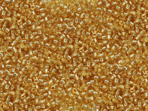 TOHO Treasure #1 11/0 Silver-Lined Light Topaz Seed Bead 2.5-Inch Tube TOHO Treasure #1 11/0 Silver-Lined Light Topaz Seed Bead 2.5-Inch Tube