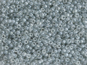 TOHO Bead Round 11/0 Transparent Lustered Light Gray 2.5-Inch Tube TOHO Bead Round 11/0 Transparent Lustered Light Gray 2.5-Inch Tube