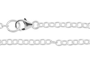 Artbeads 7.5-Inch Sterling Silver Cable Chain Finished Bracelet for Charms Artbeads 7.5-Inch Sterling Silver Cable Chain Finished Bracelet for Charms