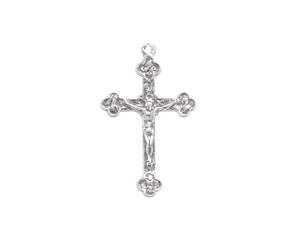 Artbeads Sterling Silver Budded Crucifix Pendant Artbeads Sterling Silver Budded Crucifix Pendant