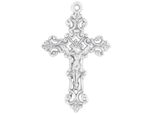 Artbeads Sterling Silver Fancy Crucifix Pendant Artbeads Sterling Silver Fancy Crucifix Pendant