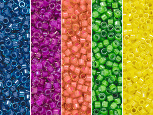 Neon Circus TOHO Aiko Seed Bead Mix