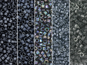 Spaceship Silver TOHO Aiko Seed Bead Mix Spaceship Silver TOHO Aiko Seed Bead Mix