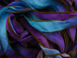 Hand-Dyed Silk Ribbons