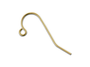 14K/20 Gold-Filled 10 x 22mm French Ear Wire, 0.69mm (1 Pair) 14K/20 Gold-Filled 10 x 22mm French Ear Wire, 0.69mm (1 Pair)