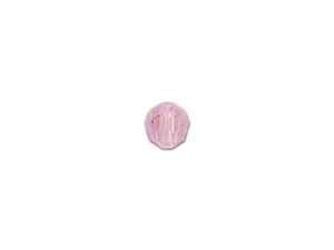 PRESTIGE Crystal Components 5000 6mm Faceted Round Light Rose Shimmer PRESTIGE Crystal Components 5000 6mm Faceted Round Light Rose Shimmer