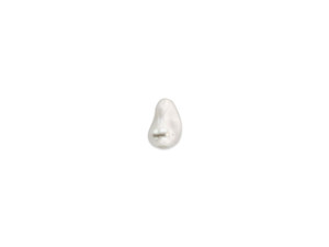 PRESTIGE Crystal Components 5844 10mm Crystal Baroque Elongated Pearl Light Grey Bead PRESTIGE Crystal Components 5844 10mm Crystal Baroque Elongated Pearl Light Grey Bead