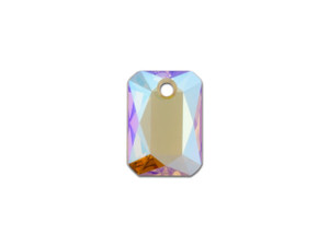 PRESTIGE Crystal Components 6435 12mm Emerald Cut Pendant Light Colorado Topaz Shimmer PRESTIGE Crystal Components 6435 12mm Emerald Cut Pendant Light Colorado Topaz Shimmer