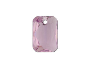 PRESTIGE Crystal Components 6435 16mm Emerald Cut Pendant Light Amethyst PRESTIGE Crystal Components 6435 16mm Emerald Cut Pendant Light Amethyst