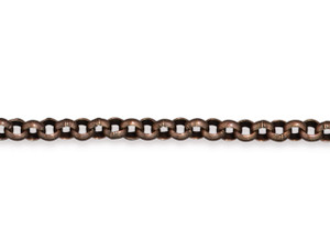 TierraCast Brass Oxide 3.65 x 3.65mm Rolo Chain, 25-Foot Spool TierraCast Brass Oxide 3.65 x 3.65mm Rolo Chain, 25-Foot Spool