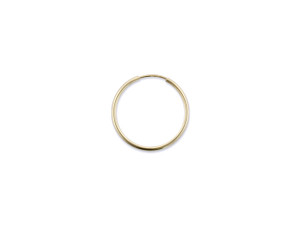 Gold-Filled 1.25 x 20mm Endless Hoop (1 Pair) Gold-Filled 1.25 x 20mm Endless Hoop (1 Pair)