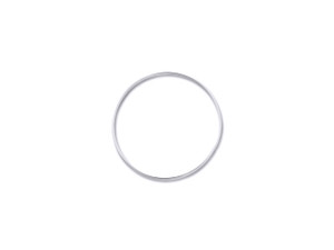 Sterling Silver 1.25 x 30mm Endless Earring Hoop with Anti-Tarnish Finish (1 Pair) Sterling Silver 1.25 x 30mm Endless Earring Hoop with Anti-Tarnish Finish (1 Pair)