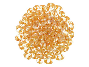 Matubo SuperDuo 2 x 5mm Crystal - Peach-Lined 2-Hole Seed Bead 2.5-Inch Tube Matubo SuperDuo 2 x 5mm Crystal - Peach-Lined 2-Hole Seed Bead 2.5-Inch Tube
