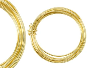 Artbeads Designer Wire - Gold Non-Tarnish 14 Gauge (10 ft. coil)