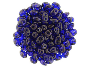 Clearance - Was $3.29 - Matubo SuperDuo 2 x 5mm Cobalt - Vega 2-Hole Seed Bead 2.5-Inch Tube Clearance - Was $3.29 - Matubo SuperDuo 2 x 5mm Cobalt - Vega 2-Hole Seed Bead 2.5-Inch Tube