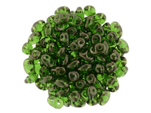 Clearance - Was $3.29 - Matubo SuperDuo 2 x 5mm Green - Vega 2-Hole Seed Bead 2.5-Inch Tube Clearance - Was $3.29 - Matubo SuperDuo 2 x 5mm Green - Vega 2-Hole Seed Bead 2.5-Inch Tube