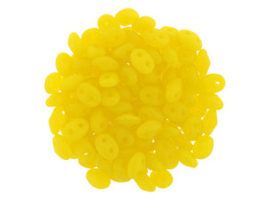 Matubo SuperDuo 2 x 5mm Matte - Milky Yellow 2-Hole Seed Bead 2.5-Inch Tube Matubo SuperDuo 2 x 5mm Matte - Milky Yellow 2-Hole Seed Bead 2.5-Inch Tube