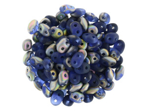 Matubo SuperDuo 2 x 5mm Matte - Sapphire - Vitral 2-Hole Seed Bead 2.5-Inch Tube Matubo SuperDuo 2 x 5mm Matte - Sapphire - Vitral 2-Hole Seed Bead 2.5-Inch Tube