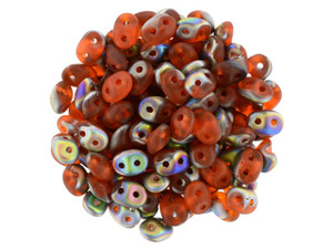 Matubo SuperDuo 2 x 5mm Matte - Hyacinth - Vitral 2-Hole Seed Bead 2.5-Inch Tube Matubo SuperDuo 2 x 5mm Matte - Hyacinth - Vitral 2-Hole Seed Bead 2.5-Inch Tube