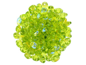 Clearance - Was $3.49 - Matubo SuperDuo 2 x 5mm Olivine AB 2-Hole Seed Bead 2.5-Inch Tube Clearance - Was $3.49 - Matubo SuperDuo 2 x 5mm Olivine AB 2-Hole Seed Bead 2.5-Inch Tube