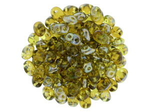 Clearance - Was $3.49 - Matubo SuperDuo 2 x 5mm Olivine - Celsian 2-Hole Seed Bead 2.5-Inch Tube Clearance - Was $3.49 - Matubo SuperDuo 2 x 5mm Olivine - Celsian 2-Hole Seed Bead 2.5-Inch Tube