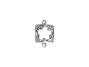Clearance - Was $10.79 - Artbeads Flower Link or Pendant in Sterling Silver Clearance - Was $10.79 - Artbeads Flower Link or Pendant in Sterling Silver