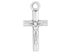 Artbeads Sterling Silver Small Crucifix Charm Artbeads Sterling Silver Small Crucifix Charm