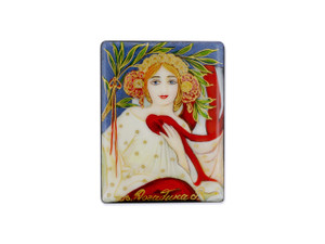 Hearst's International Cover June 1922 by Mucha Bead Hearst's International Cover June 1922 by Mucha Bead