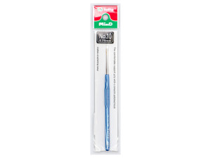 Tulip Steel Crochet Hook w/Plastic Handle : Size 10 (0.75mm) Tulip Steel Crochet Hook w/Plastic Handle : Size 10 (0.75mm)