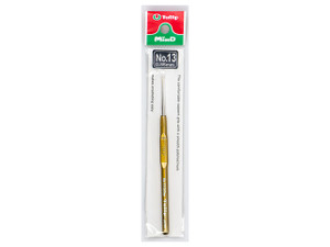 Tulip Steel Crochet Hook w/Plastic Handle : Size 13 (0.55mm) Tulip Steel Crochet Hook w/Plastic Handle : Size 13 (0.55mm)