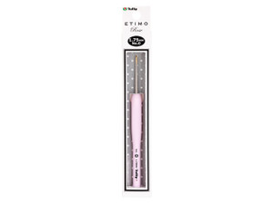Tulip Etimo Rose Steel Crochet Hook w/Cushion Grip : Size 0 (1.75mm) Tulip Etimo Rose Steel Crochet Hook w/Cushion Grip : Size 0 (1.75mm)