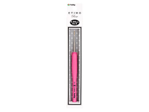 Tulip Etimo Rose Steel Crochet Hook w/Cushion Grip : Size 8 (0.90mm) Tulip Etimo Rose Steel Crochet Hook w/Cushion Grip : Size 8 (0.90mm)