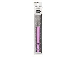 Tulip Etimo Rose Steel Crochet Hook w/Cushion Grip : Size 14 (0.50mm) Tulip Etimo Rose Steel Crochet Hook w/Cushion Grip : Size 14 (0.50mm)