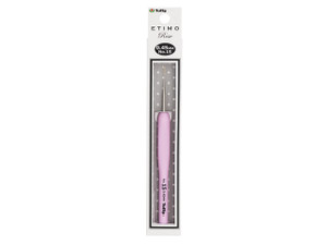 Tulip Etimo Rose Steel Crochet Hook w/Cushion Grip : Size 15 (0.45mm) Tulip Etimo Rose Steel Crochet Hook w/Cushion Grip : Size 15 (0.45mm)