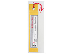 Tulip Tapestry Needles (6 Pcs) : Cross Stitch Round Tip #23 Tulip Tapestry Needles (6 Pcs) : Cross Stitch Round Tip #23