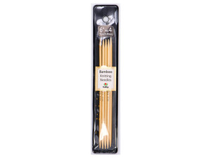 Tulip 6" (15cm) Bamboo Knitting Needles (5 Pcs) : Size 4 (3.50mm) Tulip 6" (15cm) Bamboo Knitting Needles (5 Pcs) : Size 4 (3.50mm)