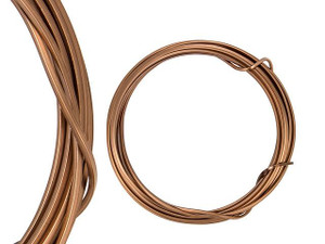 Soft Flex Craft Wire Non-Tarnish Antique Copper Wire 18 Gauge 7