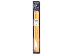 Tulip 8" (20cm) Bamboo Knitting Needles (5 Pcs) : Size 7 (4.50mm) Tulip 8" (20cm) Bamboo Knitting Needles (5 Pcs) : Size 7 (4.50mm)