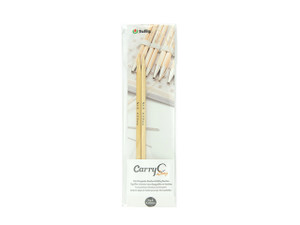 Tulip CarryC Long Interchangeable Bamboo Knitting Needles (2 Pcs) : Size 6 (4.00mm) Tulip CarryC Long Interchangeable Bamboo Knitting Needles (2 Pcs) : Size 6 (4.00mm)