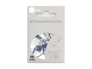 Tulip Stitch Marker Pins - Tulip Navy (7Pcs)